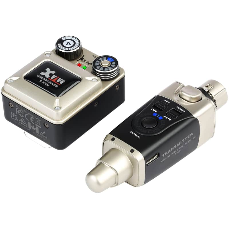 Xvive U45 5.8 GHz Digital Wireless In-Ear Monitor System