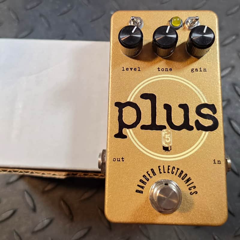 Barber PLUS Gold 5 Watt World Overdrive Boost
