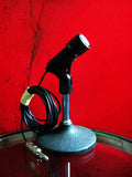 Vintage 1970's Shure 560 dynamic microphone Dual Z / Hi Z harp mic w cable & clip 575S 540 561 # 1
