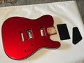 2008 Charvel USA San Dimas 2H Metallic Red Telecaster Style Guitar Body Floyd Ready