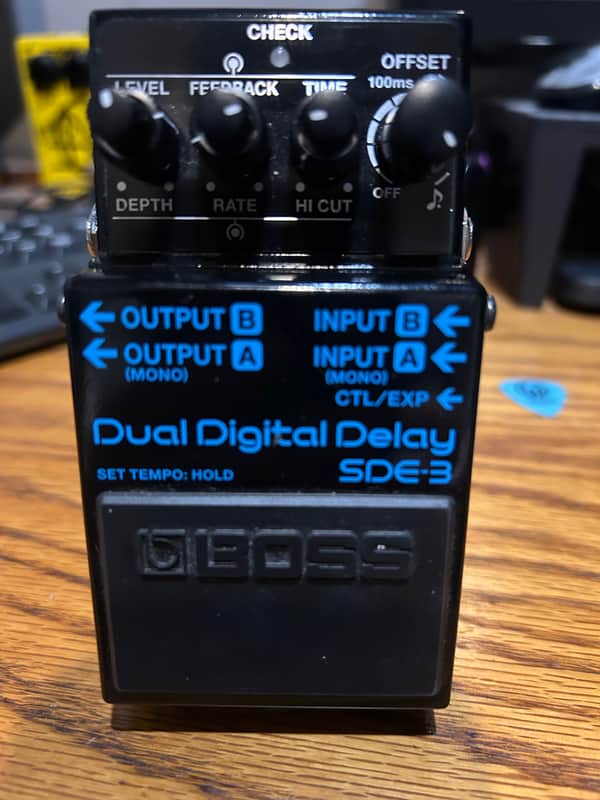 Boss SDE-3 Dual Digital Delay 2024 - Present - Black