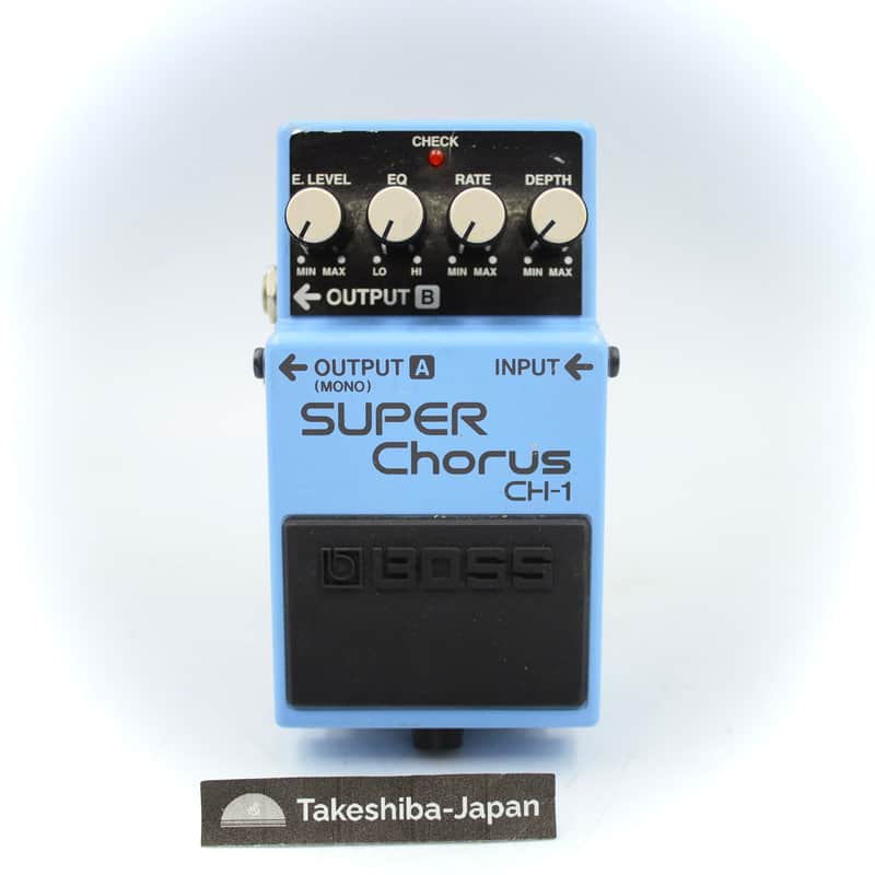 Boss CH-1 Super Chorus Gray Label Guitar Effect Pedal IV28719