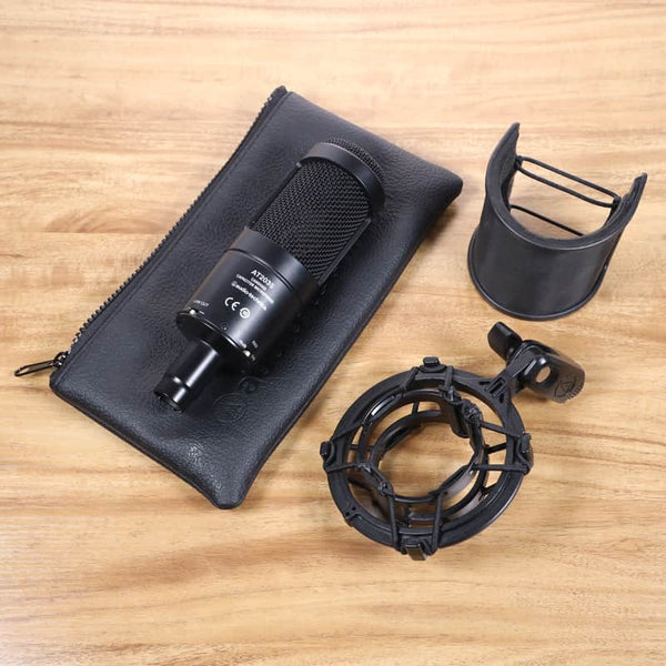 Audio-Technica AT2035 Large Diaphragm Cardioid Condenser Microphone 2010s - Black