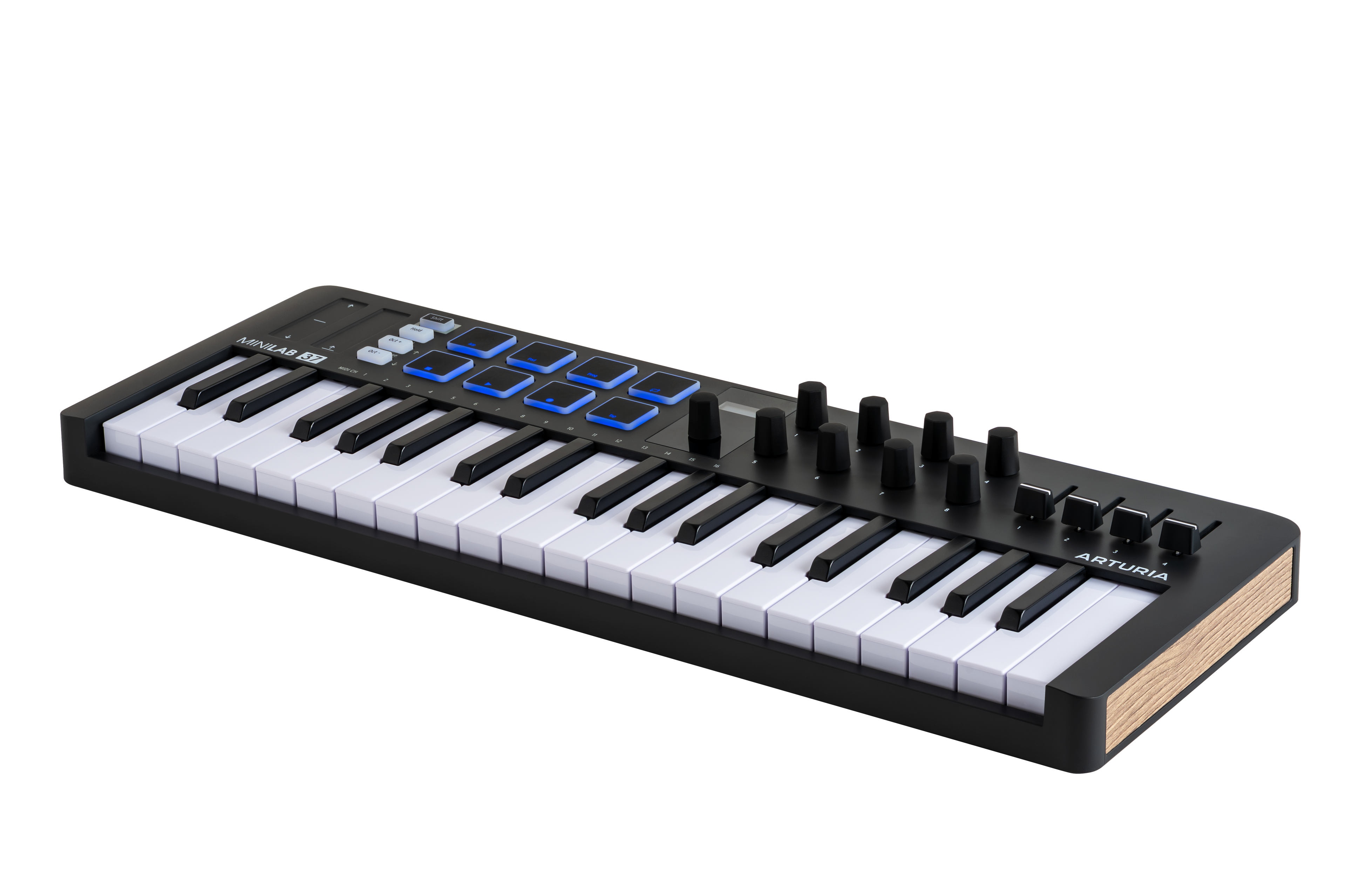 Arturia MiniLab 37 Mk3 - 37 Keys Midi Controller - Black, MIDI performance control surface