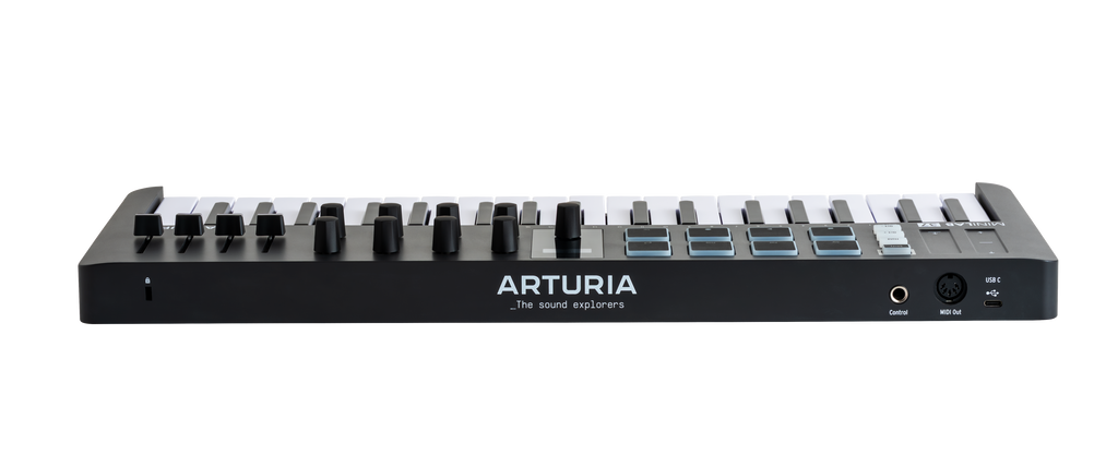 Arturia MiniLab 37 Mk3 - 37 Keys Midi Controller - Black, MIDI performance control surface