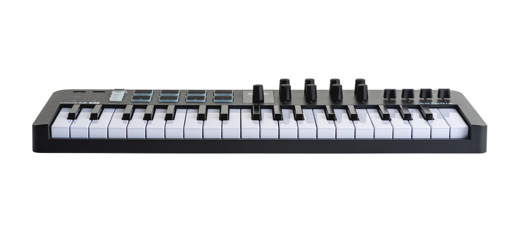 Arturia MiniLab 37 Mk3 - 37 Keys Midi Controller - Black, MIDI performance control surface