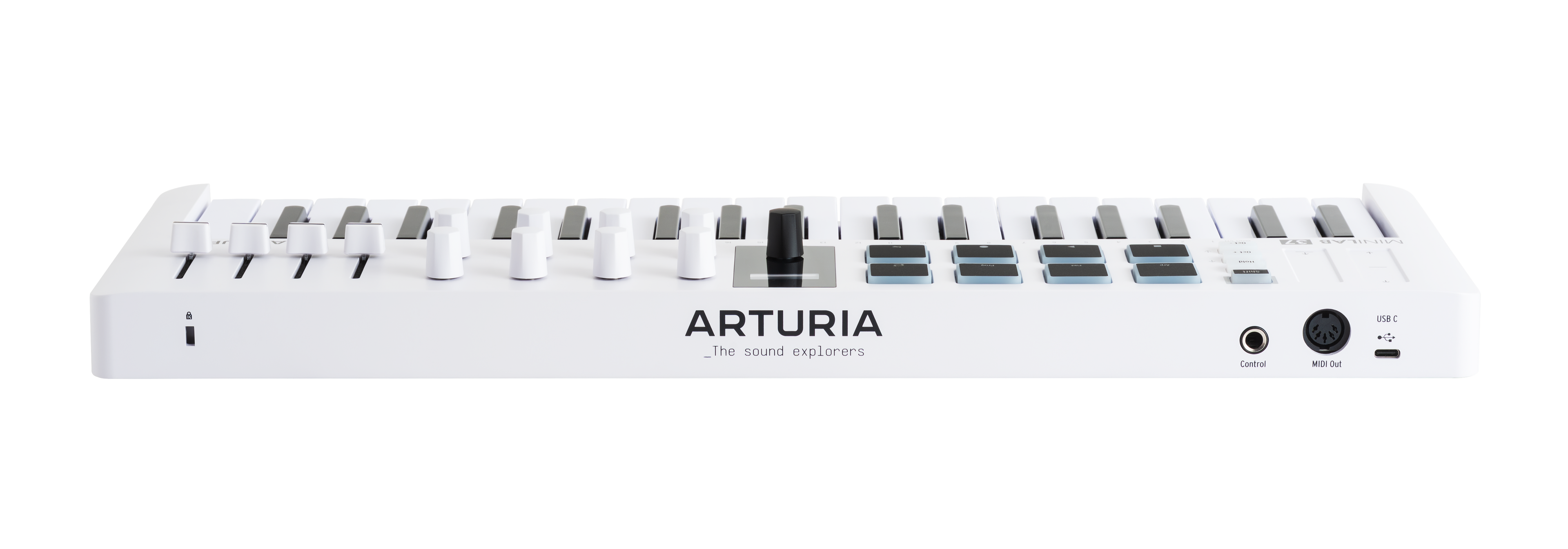 ARTURIA MiniLAB 37 mk3 - White — MIDI Controller, MIDI performance control surface