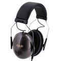 Black and grey over-ear wired headphones with padded headband and CAD AUDIO DH100 logo on ear cups.