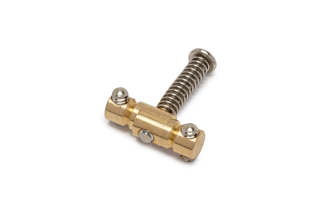 Advanced Plating 1/4″ Diameter Brass Compensated Tele Saddle