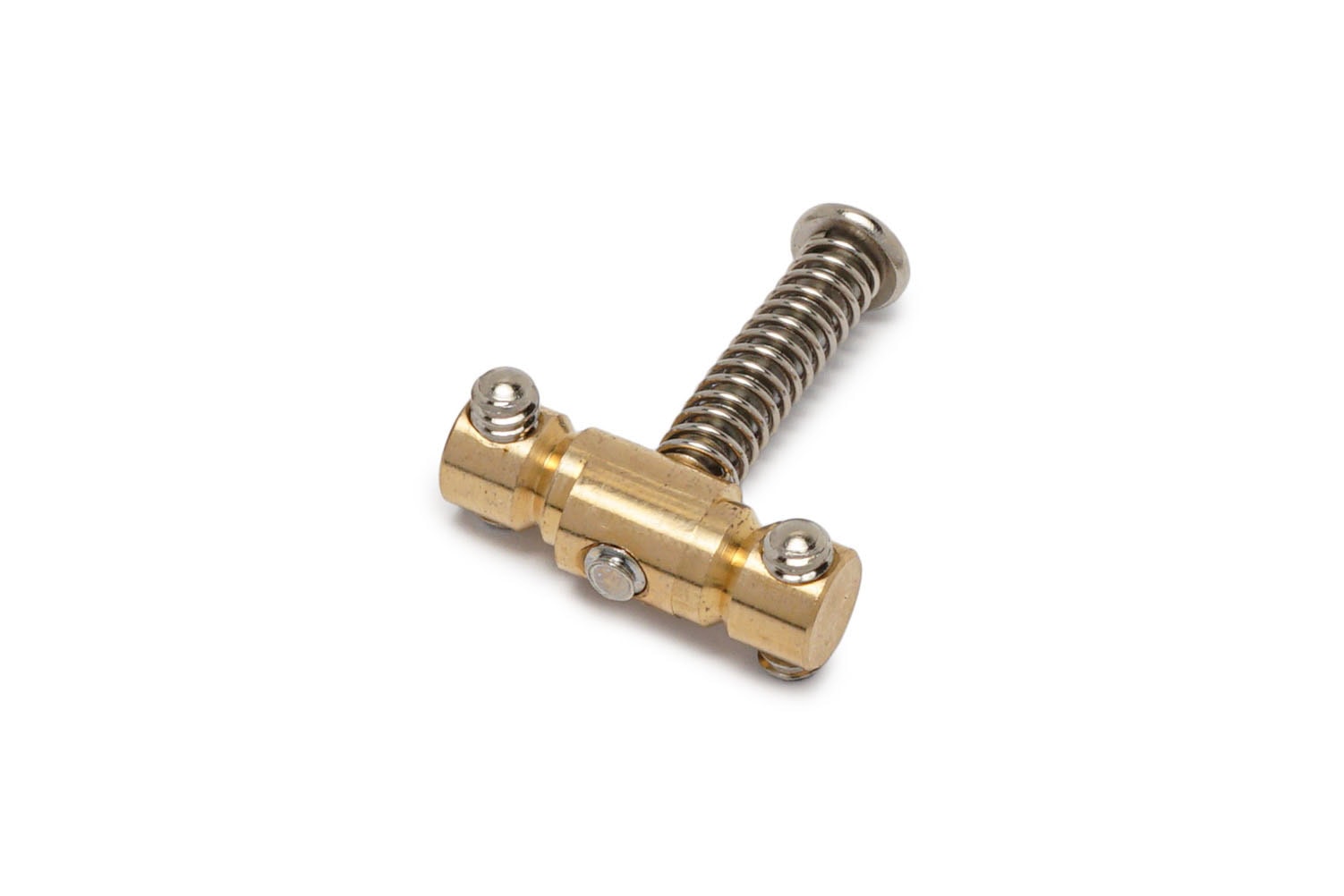 Advanced Plating 1/4″ Diameter Brass Compensated Tele Saddle