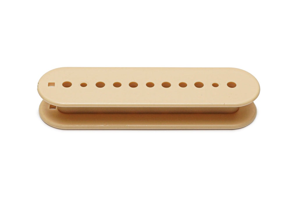 Advanced Plating Butyrate Pickup Bobbin – Humbucker 50mm P.A.F. Screw Side – Vintage Cream