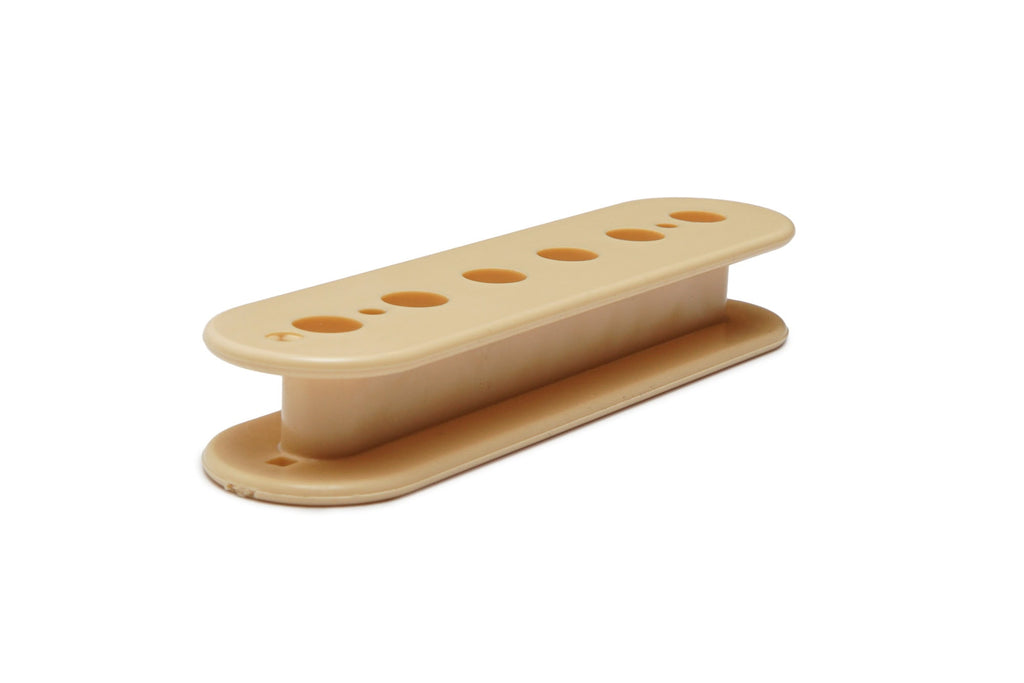 Advanced Plating Butyrate Pickup Bobbin – Humbucker 50mm P.A.F. Screw Side – Vintage Cream