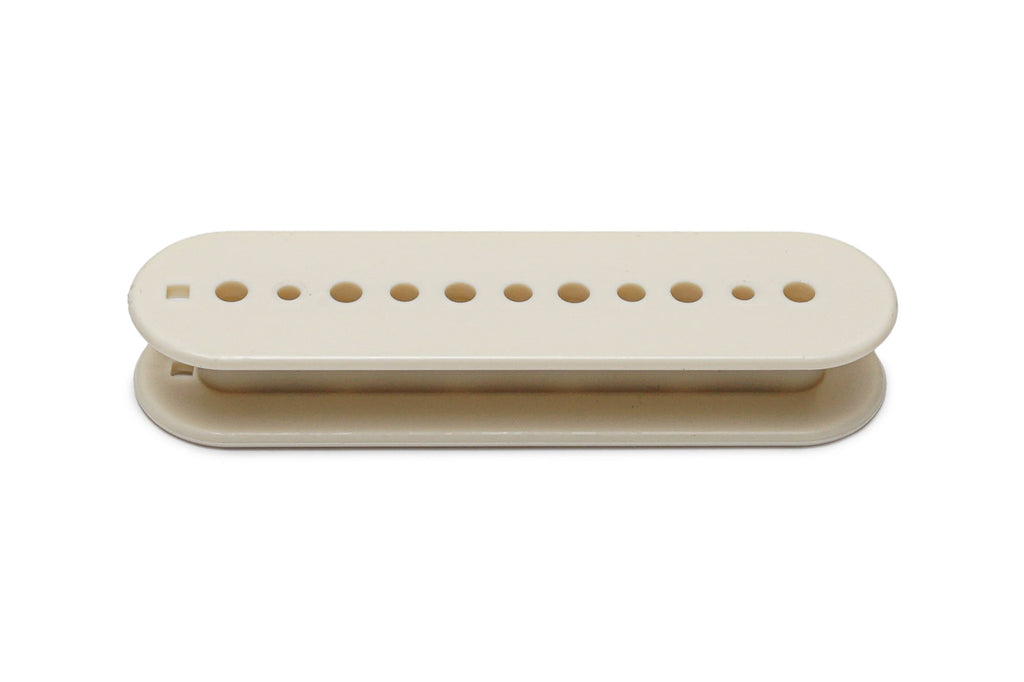 Advanced Plating Butyrate Pickup Bobbin – Humbucker 50mm P.A.F. Screw Side – Vintage White