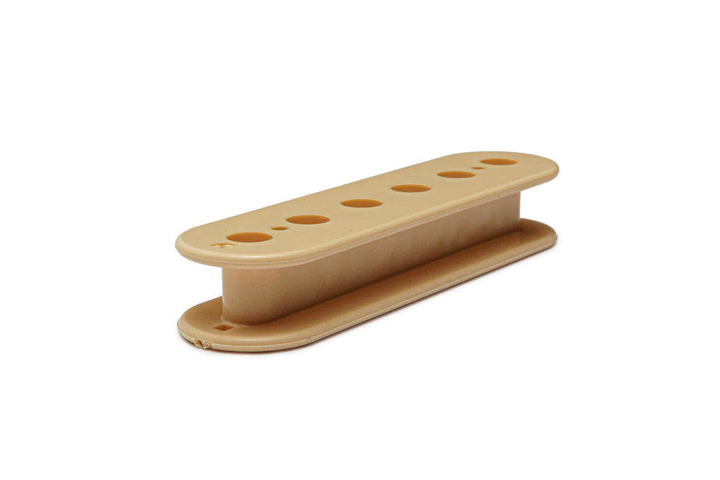 Advanced Plating Butyrate Pickup Bobbin – Humbucker 52mm P.A.F. Screw Side – Vintage Cream