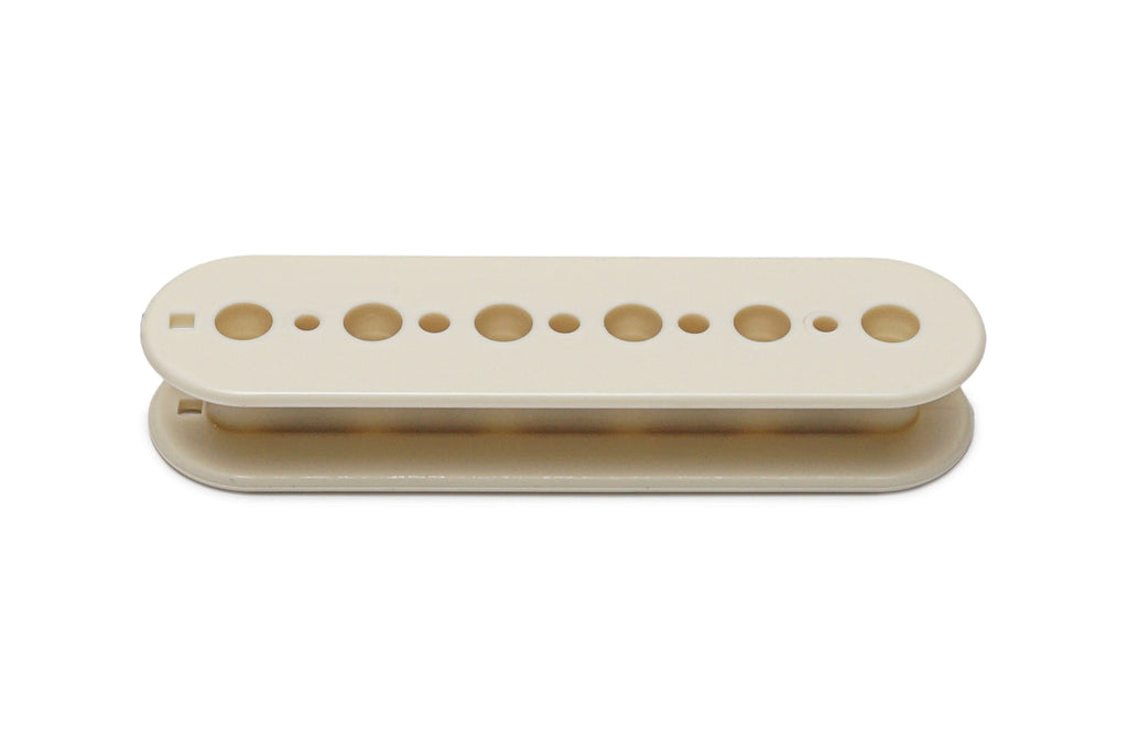 Advanced Plating Butyrate Pickup Bobbin – Humbucker 52mm P.A.F. Slug Side – Vintage White