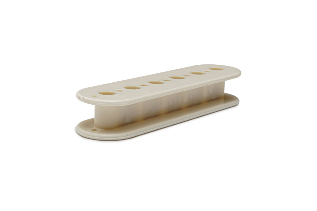 Advanced Plating Butyrate Pickup Bobbin – Humbucker 52mm P.A.F. Slug Side – Vintage White