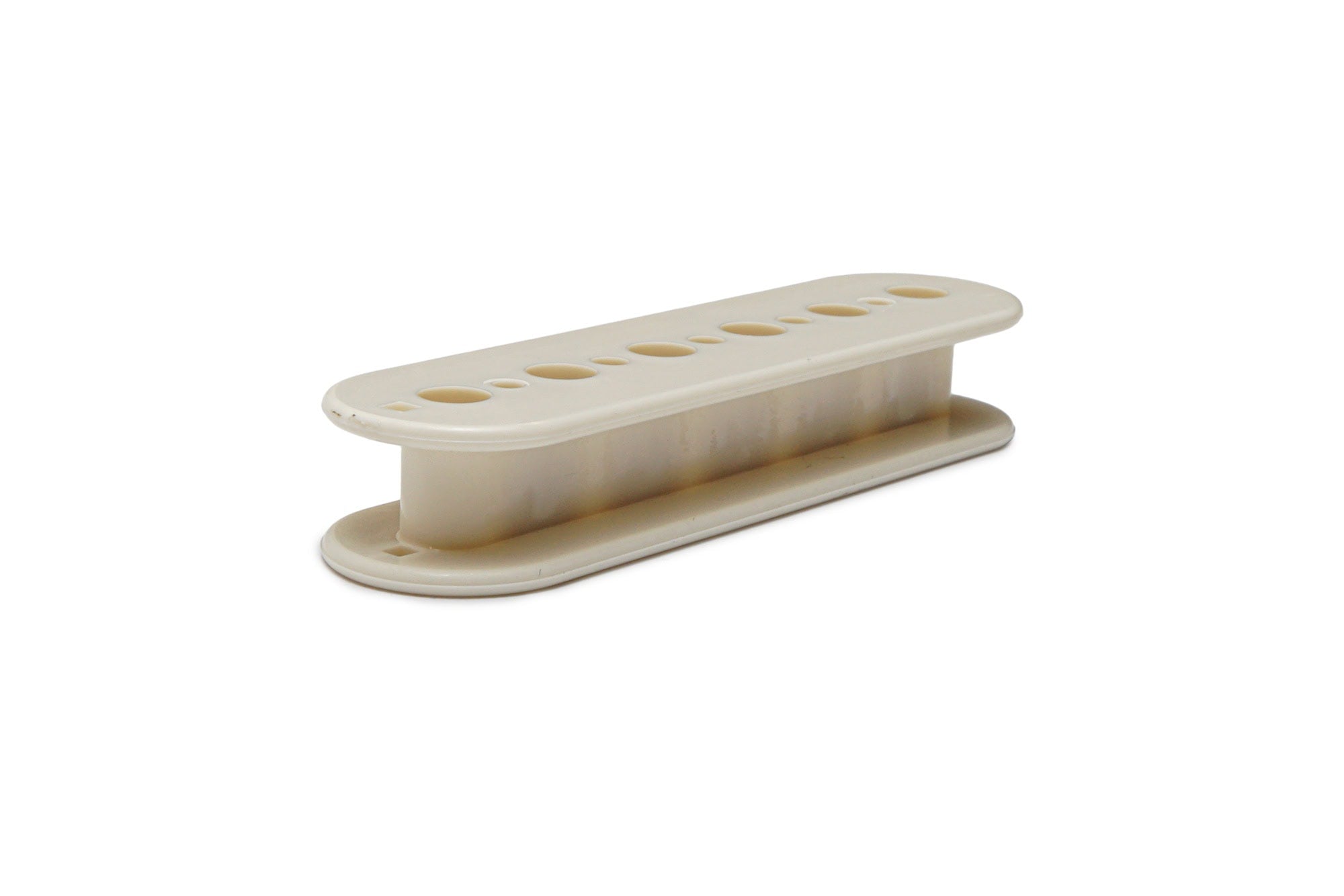 Advanced Plating Butyrate Pickup Bobbin – Humbucker 52mm P.A.F. Slug Side – Vintage White