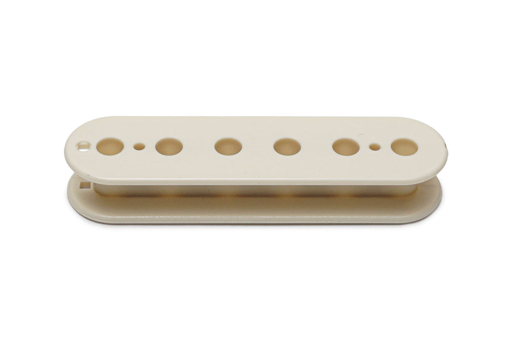 Advanced Plating Butyrate Pickup Bobbin – Humbucker 52mm P.A.F. Slug Side – Vintage White