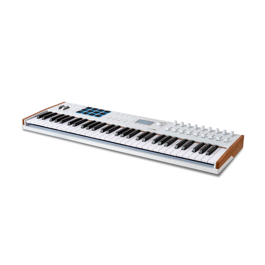 Arturia Keylab 61 MKIII - White, keyboard synthesizer instrument