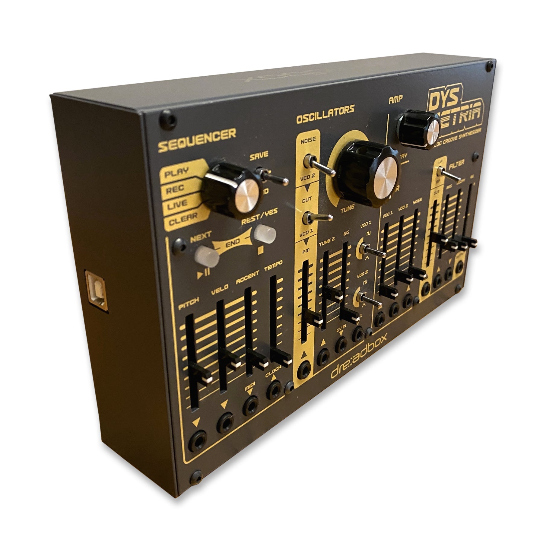 Dreadbox Dysmetria (Used), keyboard synthesizer instrument