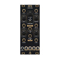 Black Eurorack module with multiple knobs, jacks, and toggle switch labeled FFS For Fuzz Sake