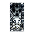 Black and silver Eurorack module with knobs, toggle switches, and multiple 3.5mm jacks labeled with filter and output functions.