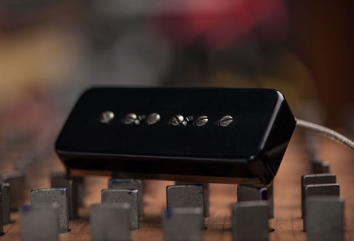 Seymour Duncan 11034-62 Antiquity Soapbar Bridge Pickup – Black