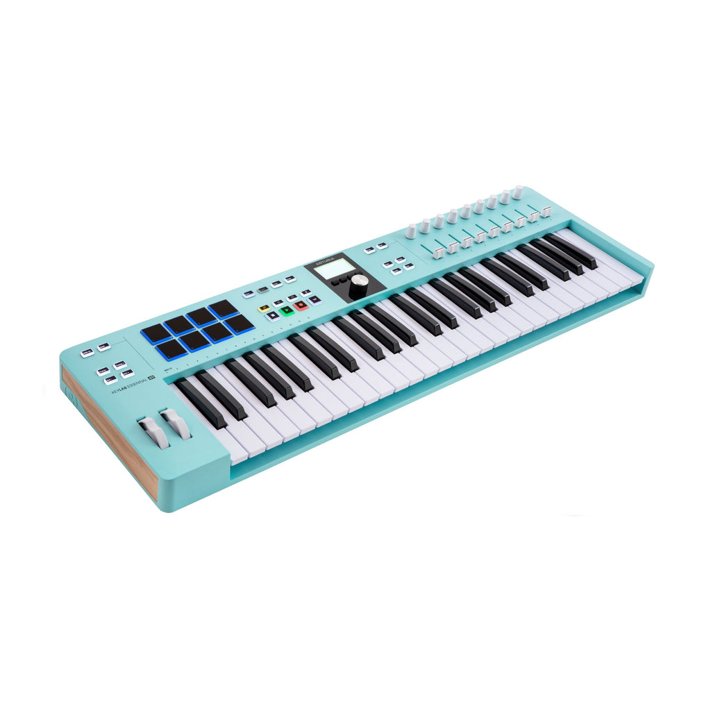 Arturia Keylab Essential 49 MK3 - Aquamarine (Limited Edition), keyboard synthesizer instrument