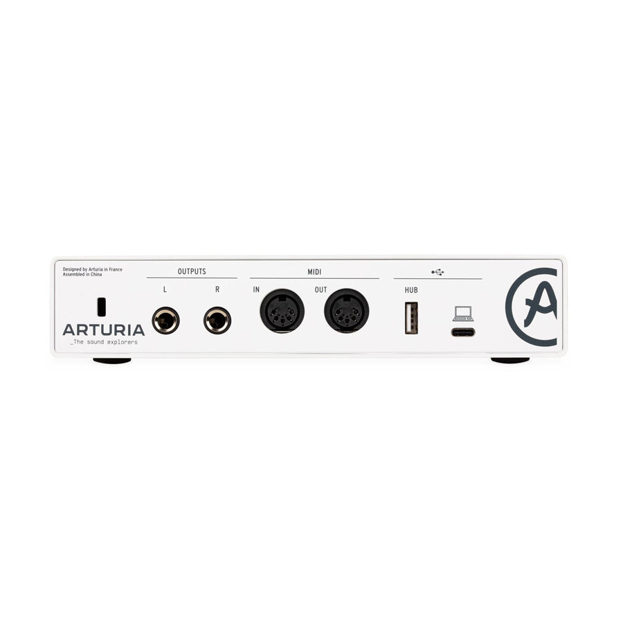 Arturia MiniFuse 2 - White, computer recording audio interface