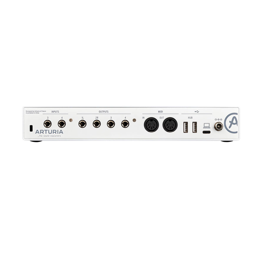 Arturia MiniFuse 4 - White, computer recording audio interface
