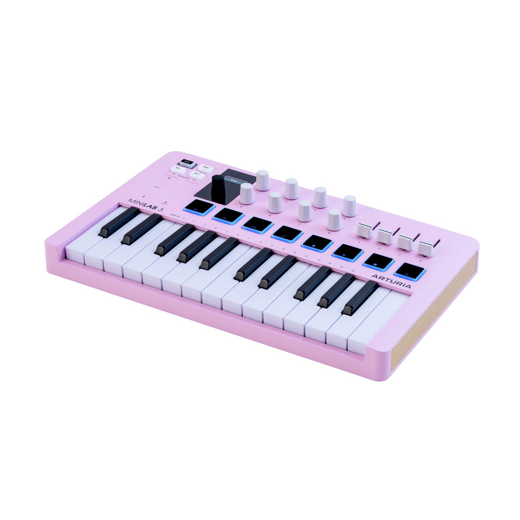 Arturia Minilab 3 - Rose Quartz (Limited Edition), MIDI performance control surface