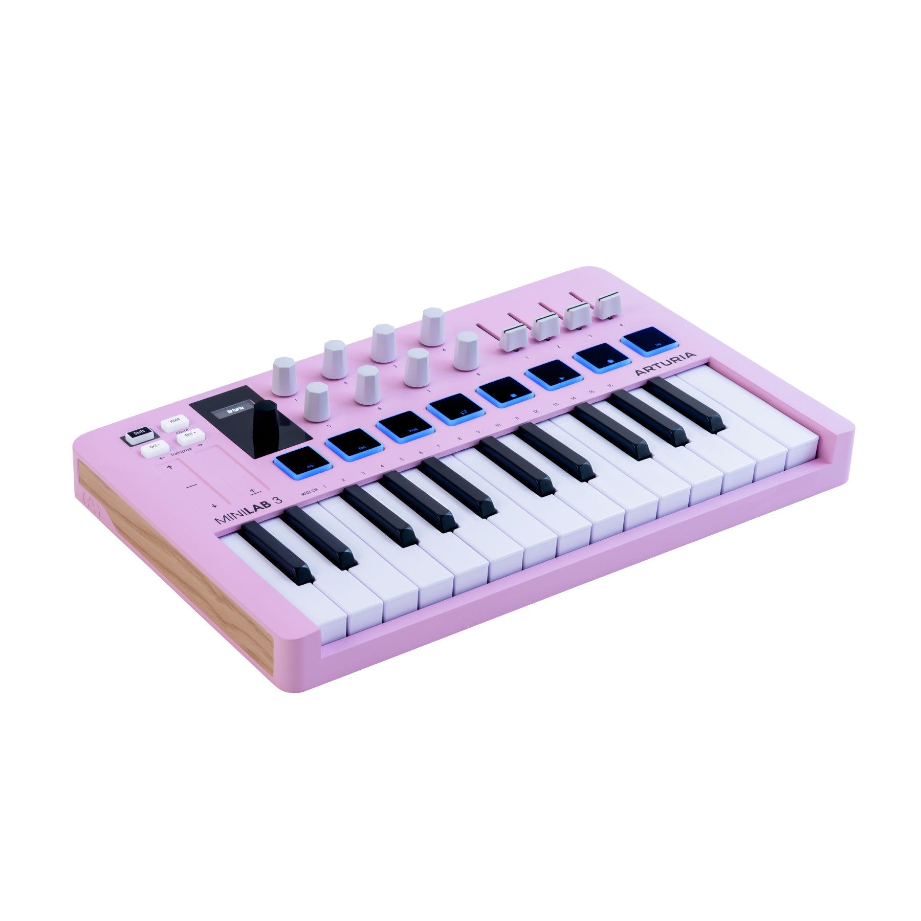 Arturia Minilab 3 - Rose Quartz (Limited Edition), MIDI performance control surface