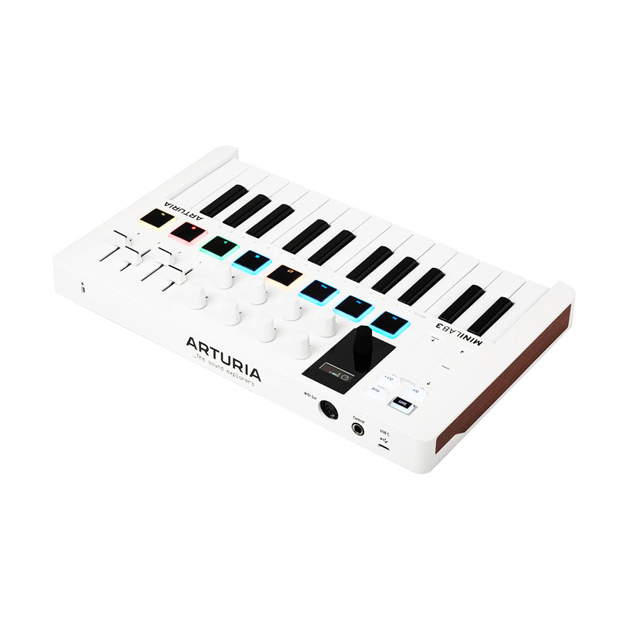 Arturia Minilab 3 - White, MIDI performance control surface