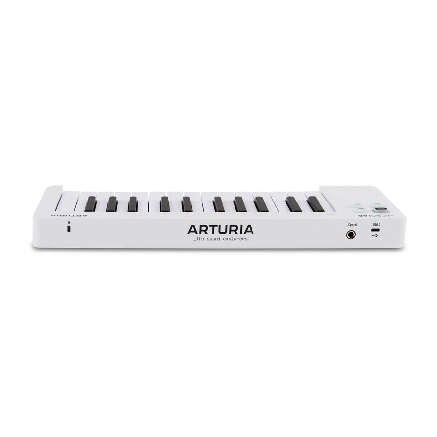 Arturia MicroLab MK3 - White, MIDI performance control surface