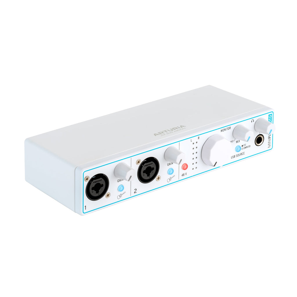 Arturia MiniFuse2 OTG, computer recording audio interface