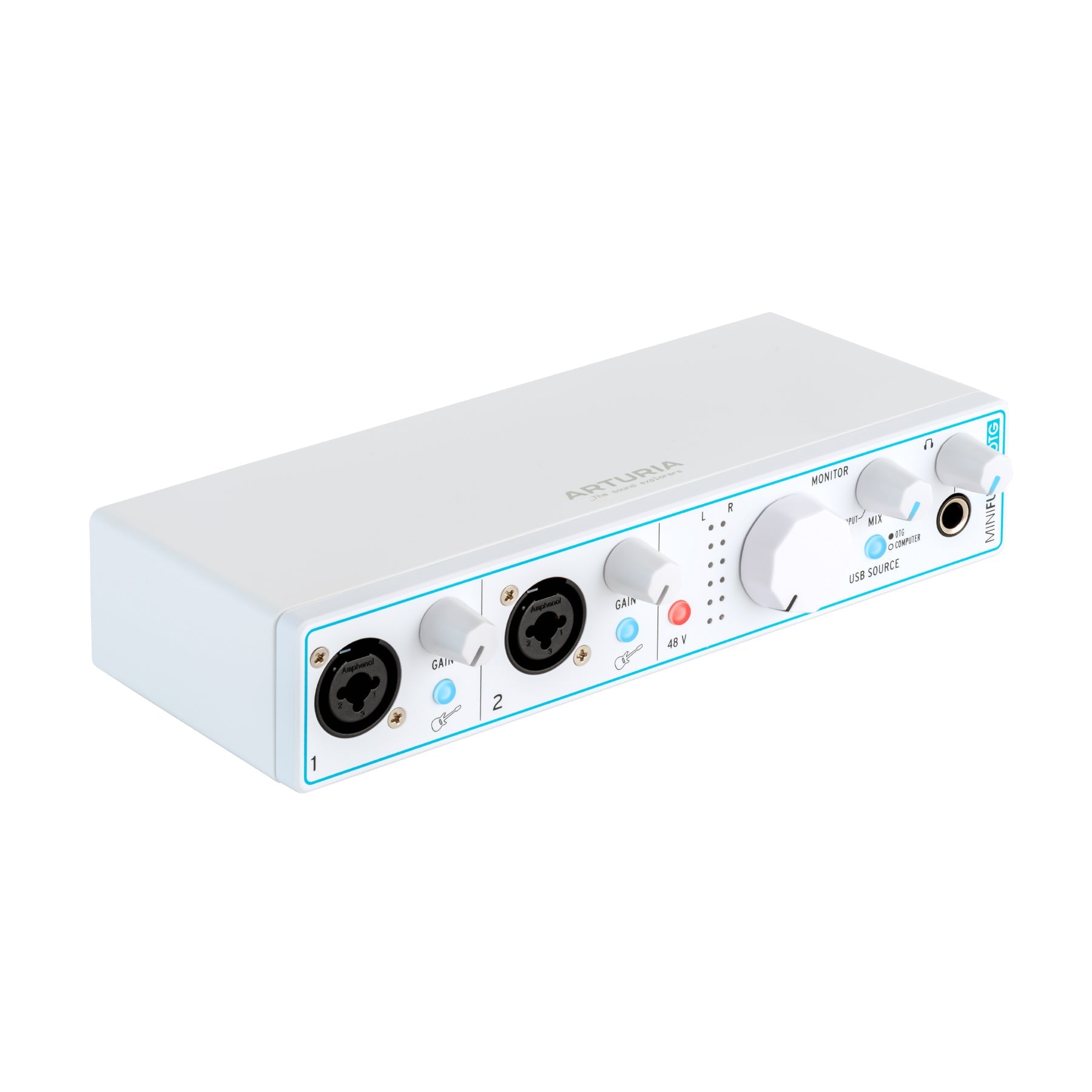 Arturia MiniFuse2 OTG, computer recording audio interface