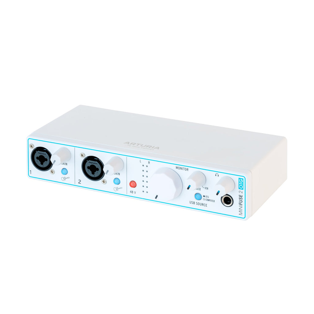 Arturia MiniFuse2 OTG, computer recording audio interface