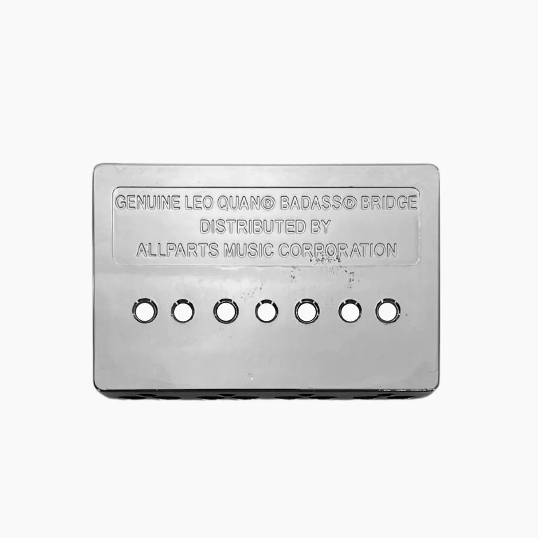 Leo Quan® Badass III™ 4-String Bass Bridge – Grooved Saddles