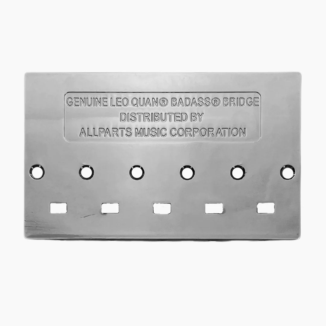 Leo Quan® Badass V™ 5-String Bass Bridge – Grooved Saddles