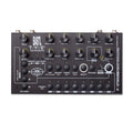 Top view of Bastl Instruments Thyme+ delay pedal with multiple knobs, buttons, and jacks