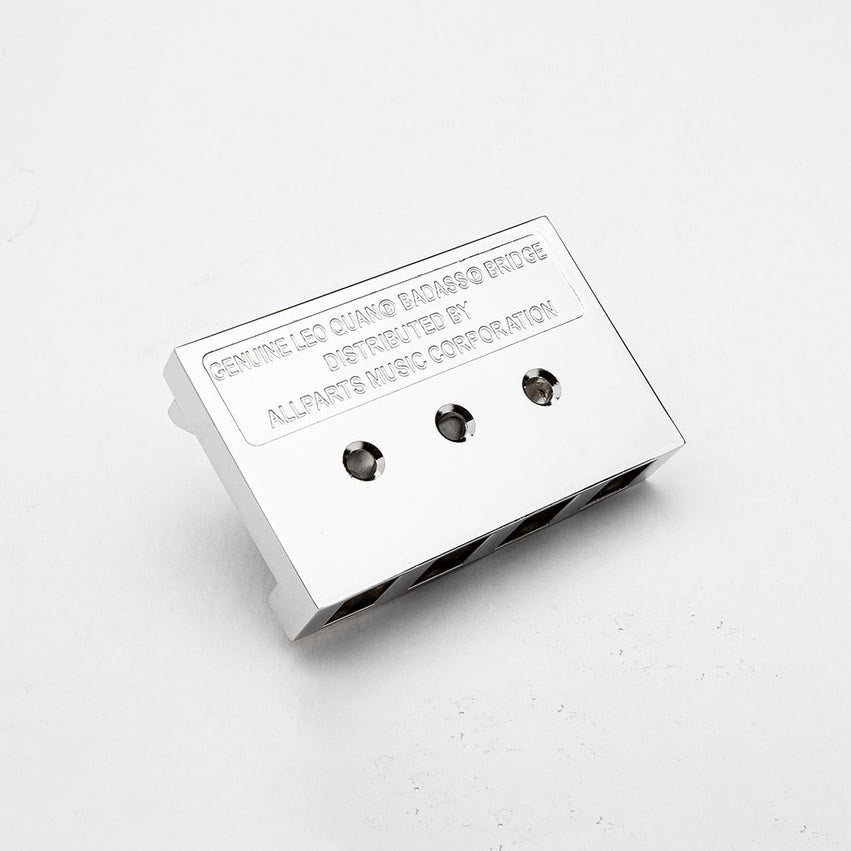 Leo Quan® Badass I™ 4-String Bass Bridge – UnGrooved Saddles