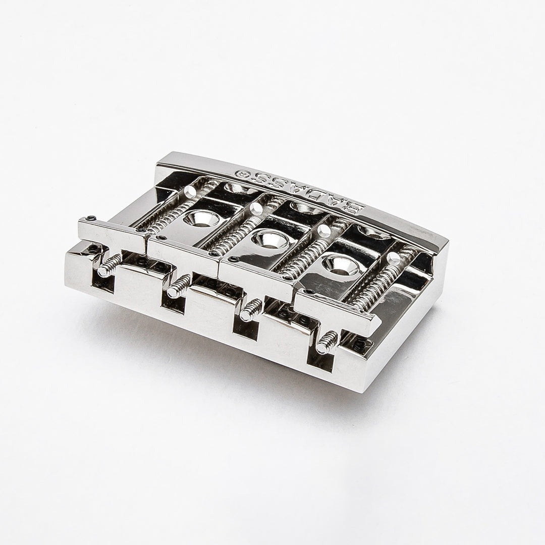 Leo Quan® Badass I™ 4-String Bass Bridge – UnGrooved Saddles