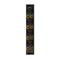 Black Noise Modular GOMA II eurorack module with four sections of knob, slider, and paired jack ports.