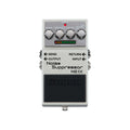 Silver Boss NS-1X Noise Suppressor pedal with four control knobs, LED indicators, and multiple input/output jacks.