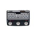 Black and silver BOSS DM-101 delay effect pedal with knobs, three footswitches, and LED indicators.