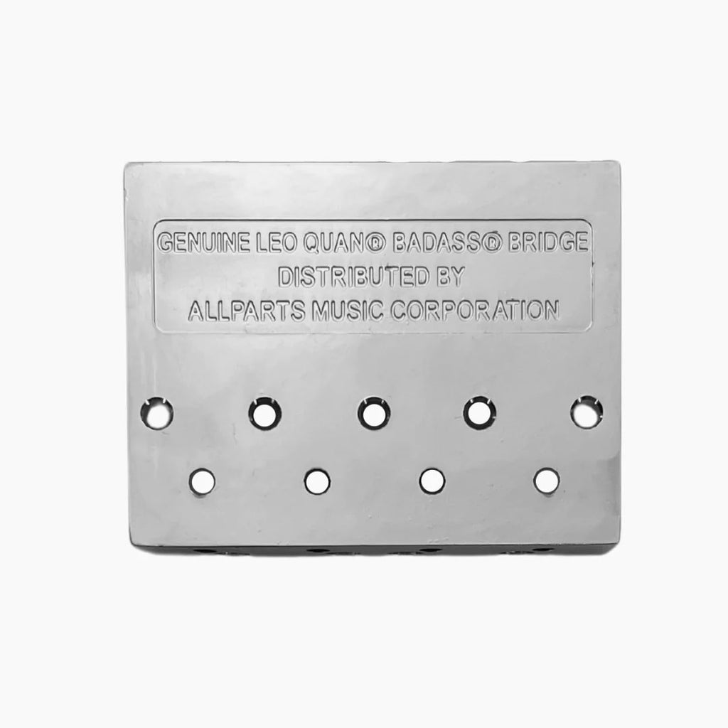Leo Quan® Badass II™ 4-String Bass Bridge – Grooved Saddles