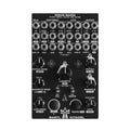 Front panel of a black Bastl Citadel module with multiple jacks, knobs, and buttons for audio and modulation control.