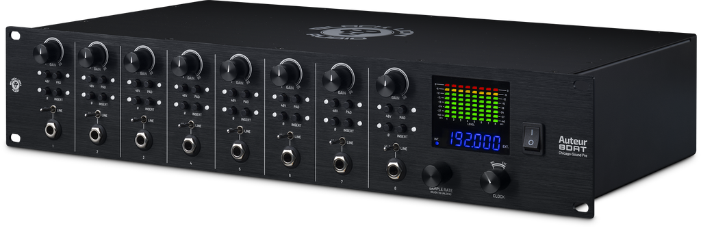 BLACK LION AUDIO Auteur 8DAT — Microphone, studio recording microphone body