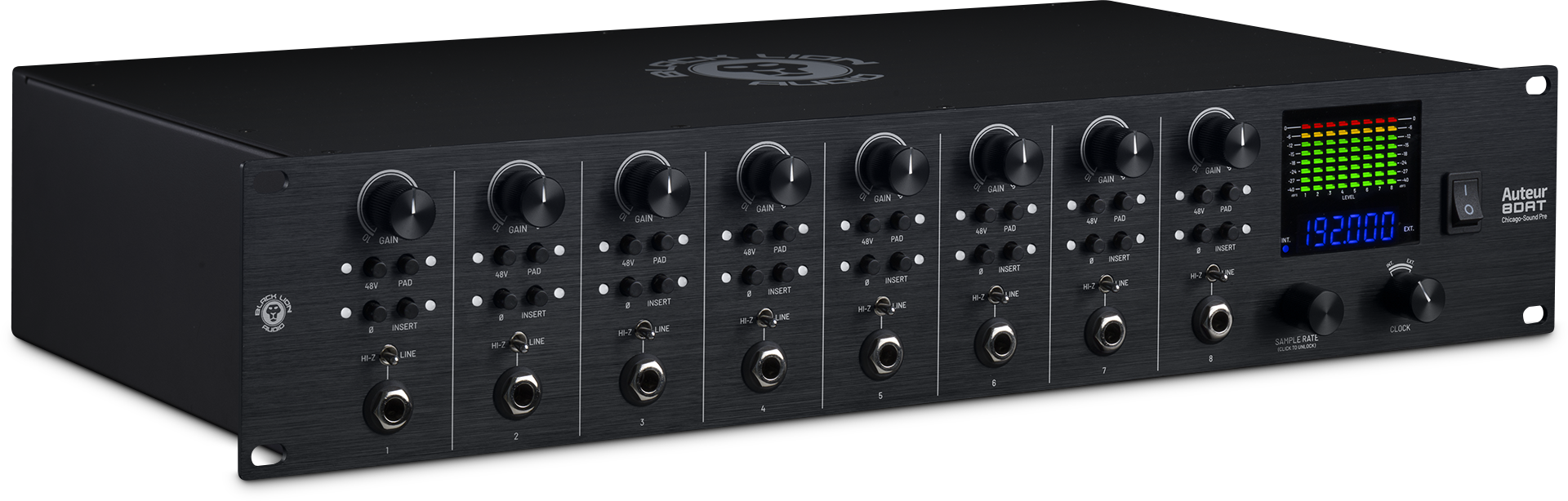 BLACK LION AUDIO Auteur 8DAT — Microphone, studio recording microphone body