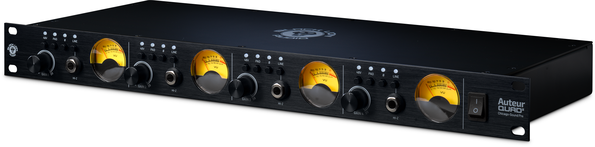BLACK LION AUDIO Auteur Quad2 — Microphone, studio recording microphone body
